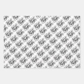 Wrackpapier Geschenkpapier Set (Vorderseite 3)