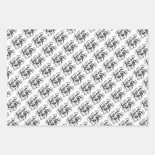 Wrackpapier Geschenkpapier Set (Vorderseite 3)