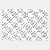 Wrackpapier Geschenkpapier Set (Vorderseite 2)