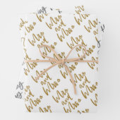 Wrackpapier Geschenkpapier Set (Beispiel)