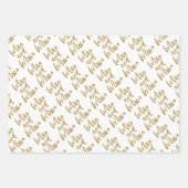 Wrackpapier Geschenkpapier Set (Vorderseite)