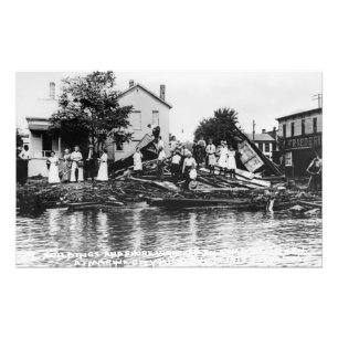 Wracks, verursacht durch das Waleback der Großen S Fotodruck