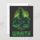 Wraith Ghost Untot Warrior Soldier Cyprid Postkarte (Vorne/Hinten)