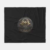 Wrami Logo, Designed by Kay Uwe Rott Fleecedecke (Vorderseite (Horizontal))