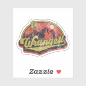 Wrangell, Alaska Aufkleber (Blatt)