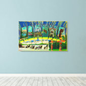 Wrangell, Alaska - Große Briefszenen Leinwanddruck (Insitu (Holzboden))