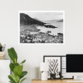 Wrangell, Alaska Panorama 1914 Poster (Heimbüro)