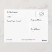 Wrangell Bay, Alaska Vintage Postkarte (Rückseite)