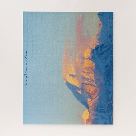 Wrangell Mountains Alaska Puzzle (Vertikal)