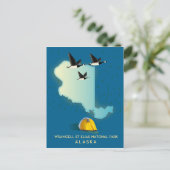 wrangell st elias Alaska Karte (Stehend Vorderseite)