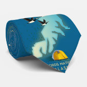 wrangell st elias Alaska Karte Krawatte (Gerollt)