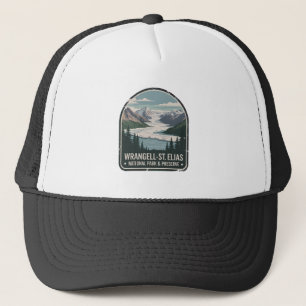 Wrangell-St. Elias Glacier Park Abzeichen Truckerkappe