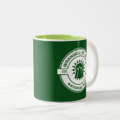 Wrangell-St. Elias National Park Sun Trees Zweifarbige Tasse (VorderseiteRechts)