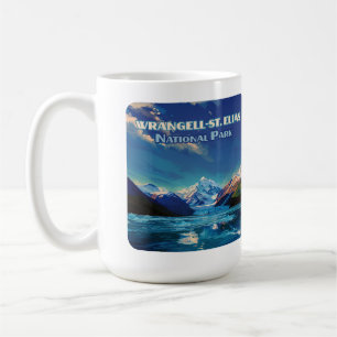Wrangell St. Elias Nationalpark Alaska Vintage Kaffeetasse