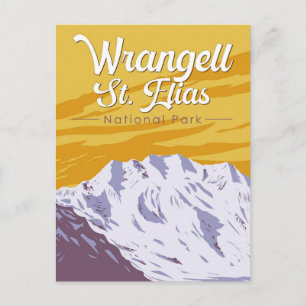 Wrangell St. Elias Nationalpark California Postkarte