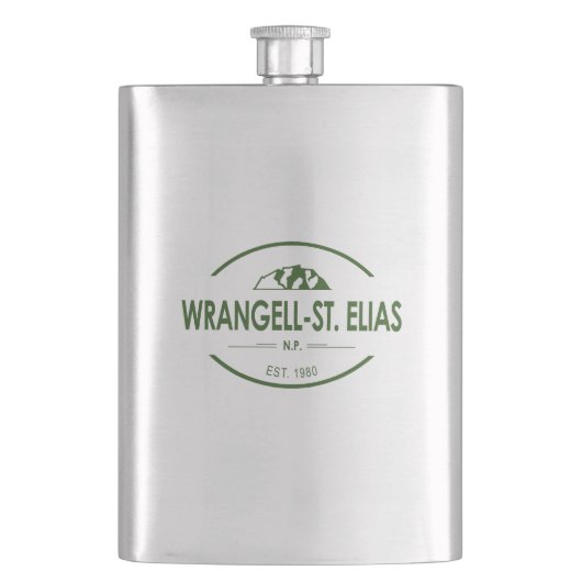 Wrangell-St. Elias-Nationalpark Flachmann (Vorderseite)