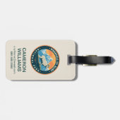 Wrangell-St Elias-Nationalpark Gepäckanhänger (Rückseite horizontal)