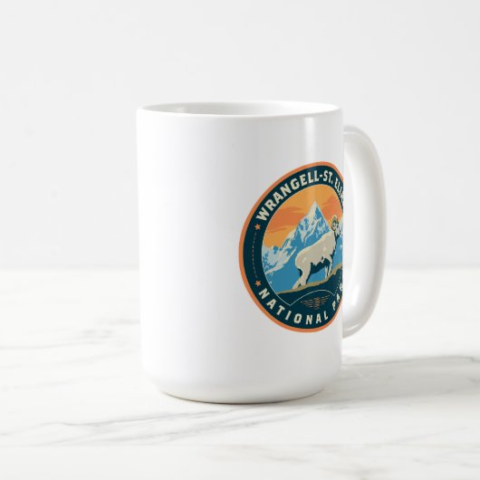 Wrangell-St Elias-Nationalpark Kaffeetasse (VorderseiteRechts)