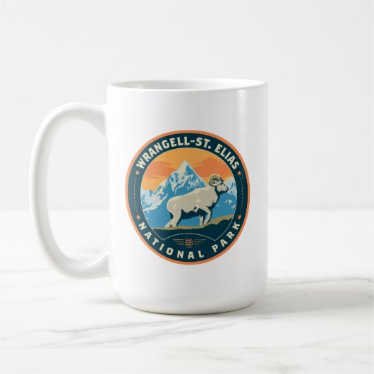 Wrangell-St Elias-Nationalpark Kaffeetasse (Links)