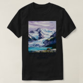 Wrangell St Elias Nationalpark Naturschutzgebiet A T-Shirt (Design vorne)