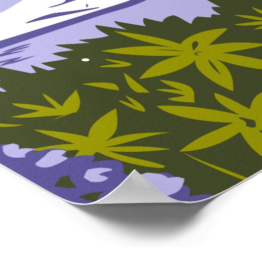 Wrangell St Elias Nationalpark Nizina Lago Alaska Poster (Ecke)