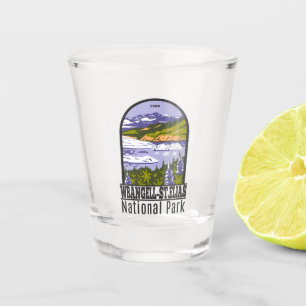 Wrangell St Elias Nationalpark Nizina Lago Alaska Schnapsglas