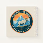 Wrangell-St Elias-Nationalpark Notizblock (Rückseite)