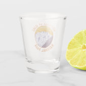 Wrangell St. Elias Nationalpark Retro Distressed Schnapsglas (Rückseite)