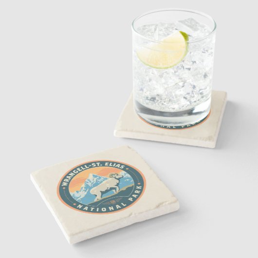 Wrangell-St Elias-Nationalpark Steinuntersetzer (Seitenansicht)