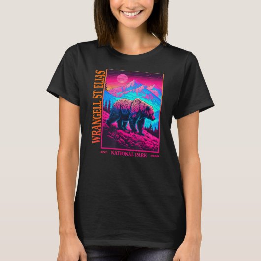 WRANGELL ST ELIAS Nationalpark T-Shirt (Vorderseite)