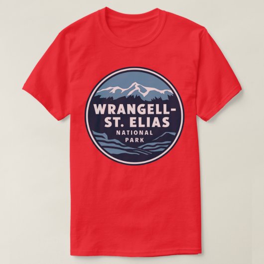 Wrangell St Elias Nationalpark TShirt (Design vorne)