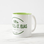 Wrangell-St. Nationalpark Elias Zweifarbige Tasse (VorderseiteRechts)