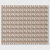 Wrap des Hirschgeschenks Geschenkpapier (Flach)