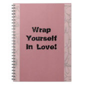 Wrap dich in die Liebe! Notizblock (Vorderseite)