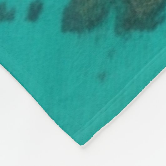 "Wrap dich selbst im Paradies: Tropischer Archipel Fleecedecke (Ecke)