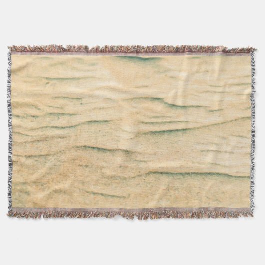 Wrap dich selbst in Beach Sand Waves Decke (Vorderseite)