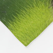 "Wrap dich selbst in Blossom - Weißer Bogen Blüte Fleecedecke (Ecke)