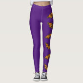 Wrap dich selbst Wings Monarch Butterfly Leggings (Vorderseite)