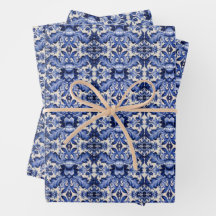 Wrap es in der Blue-Blume von Delft Ware auf
