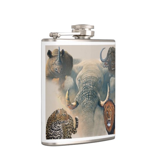 Wrap Flask - Big Five Flachmann (Rechts)