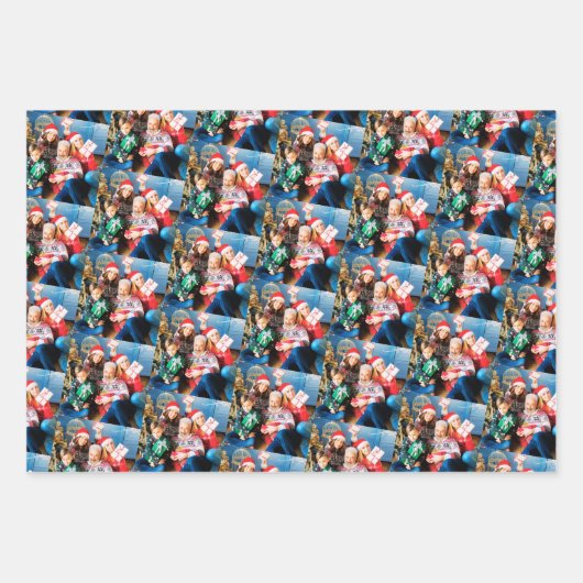 Wrap für benutzerdefinierte Foto-Geschenkideen, be Geschenkpapier Set (Vorderseite 3)