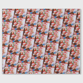 Wrap für benutzerdefiniertes Foto, Gruppe für benu Geschenkpapier (Flach)