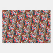 Wrap für benutzerdefiniertes Foto, Gruppe für benu Geschenkpapier Set (Vorderseite)