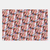 Wrap für benutzerdefiniertes Foto, Gruppe für benu Geschenkpapier Set (Vorderseite)