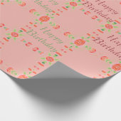 Wrap für extravagante Designer-Geschenke Geschenkpapier (Ecke)