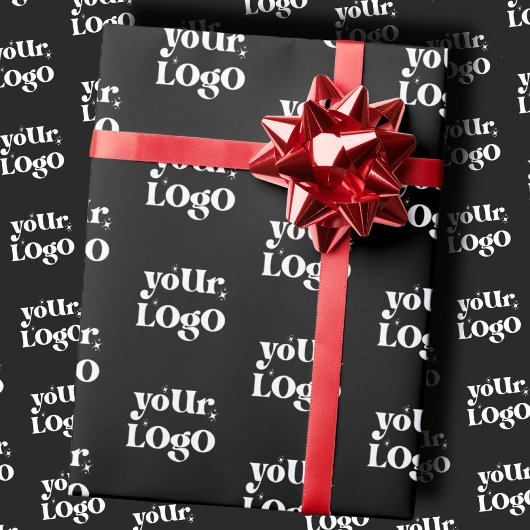 Wrap für Geschenke, Unternehmen mit eigener Logo-M Geschenkpapier