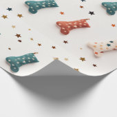 Wrap in Sock-tastic Starry Cheer Paper! Geschenkpapier (Ecke)