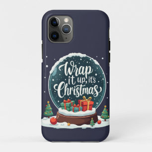 Wrap It Up Es Ist Weihnachten Schneekugel-Design Case-Mate iPhone Hülle