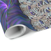 Wrap Me ein Hübsches Geschenk Elegantes Muster Geschenkpapier (Rolleneckpunkt)