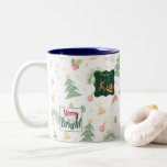 Wrap Merry and Bright Christmas Tree Tasse<br><div class="desc">Wrap Merry und Bright Weihnachtsbaum Tasse Lebhafte,  fröhliche Designs,  diese Tasse ist eine perfekte Mischung aus Urlaubsgeist und Funktionalität. Das komplexe Weihnachtsbaummuster umhüllt sich und verbreitet Wärme und Fröhlichkeit mit jedem Schluck.</div>